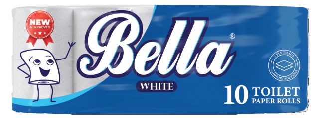Bella White Tissue Paper 2 Ply 10 Rolls